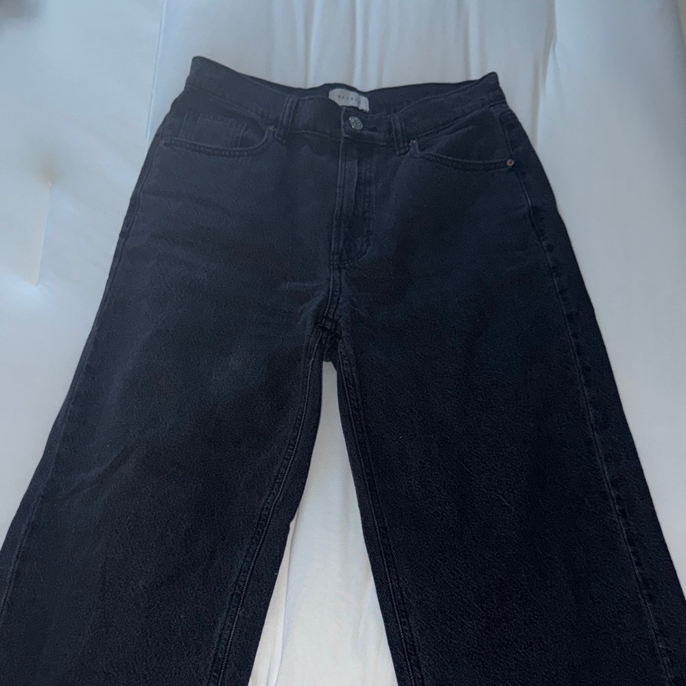 Pacsun Black Denim Jeans Wide Leg Ankle